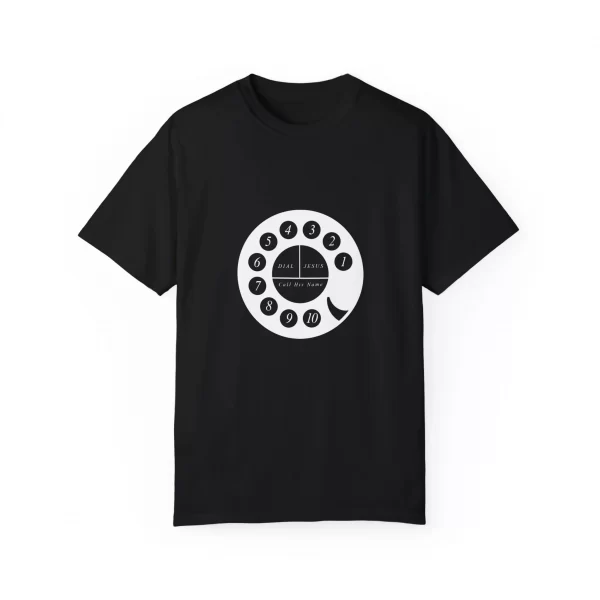 Unisex "Call Jesus" Garment-Dyed T-shirt