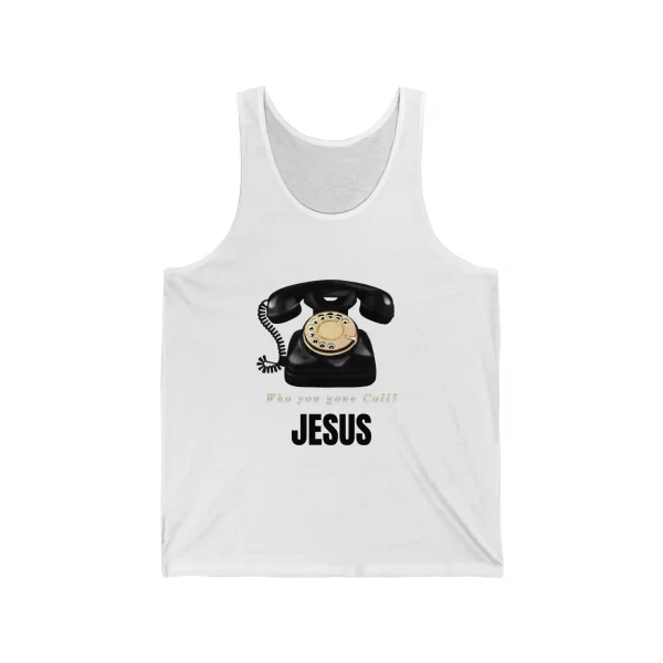 Unisex "Who You Gone Call" Jersey Tank - Image 6